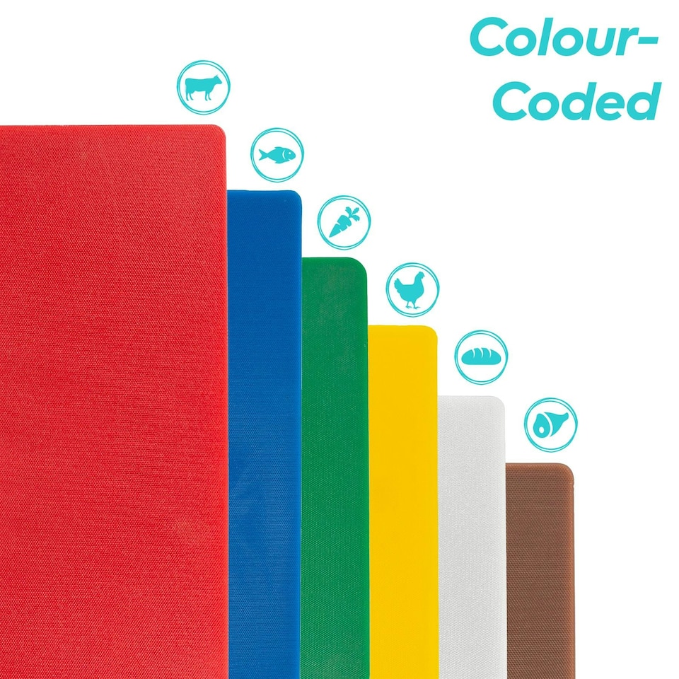 image 1 of Argon Tableware Plastic Chopping Board - 45cm x 30cm - Red Red