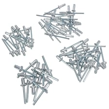 Assorted Blind Pop Pot Rivets Set Fastener Fastening Metric 3.2 - 4.8mm 80pc