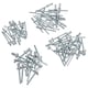 image 1 of Assorted Blind Pop Pot Rivets Set Fastener Fastening Metric 3.2 - 4.8mm 80pc