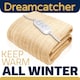 image 7 of Dreamcatcher Electric Heated Fleece Blanket Throw 160x120cm - Cream | Cream | Cream | L | 1