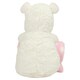 image 2 of Mumbles Hippo Plush Toy - White/Pink - One Size