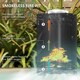 image 8 of Outsunny Stainless Steel Smokeless Wood Burning Firepit Garden Fire Pit