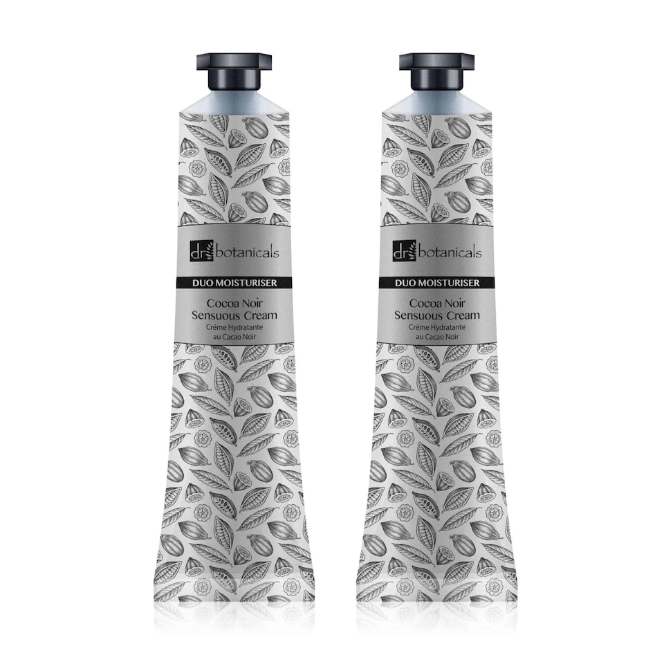 image 1 of Dr Botanicals Cocoa Noir Advanced Sensuous Cream 50ml x 2 Duo Set