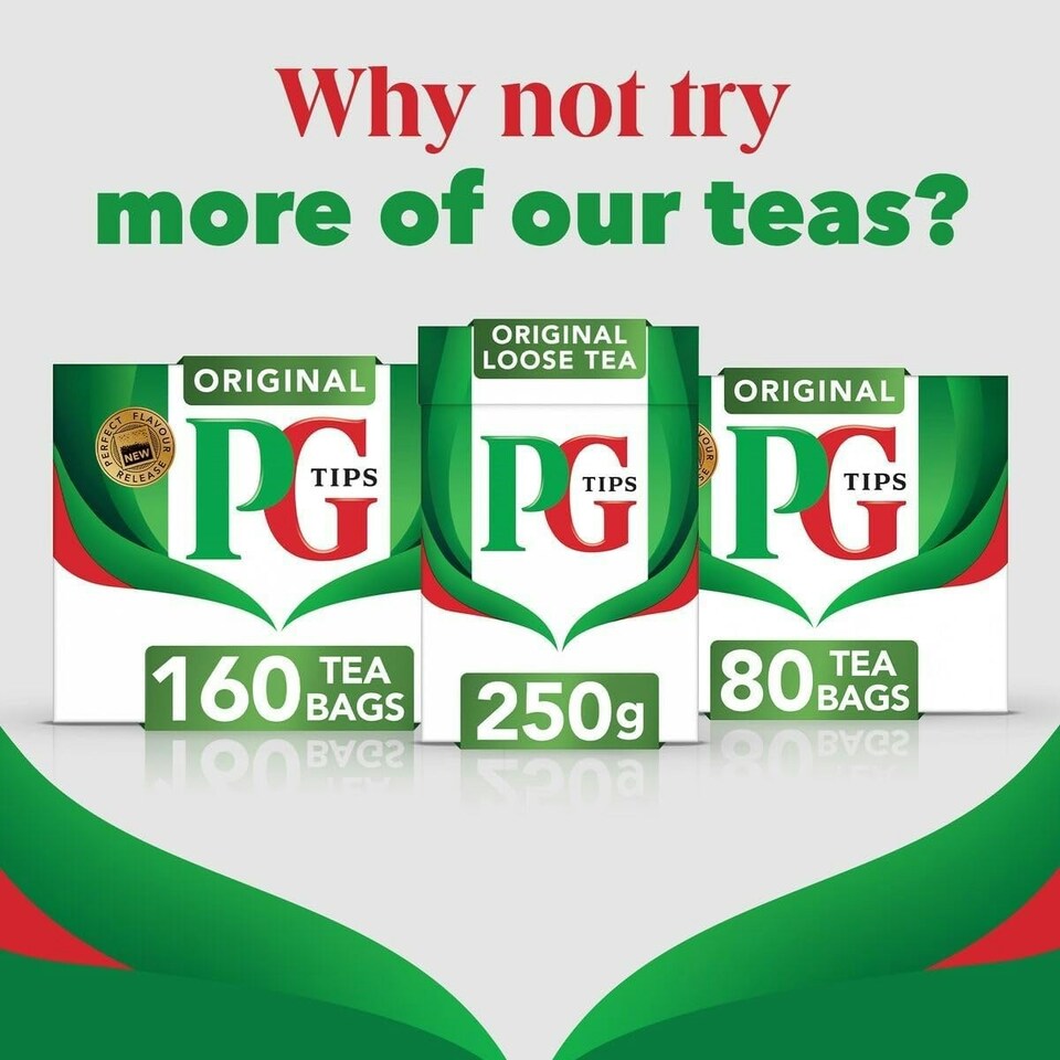 image 1 of PG Tips Original | Black Tea Bags Bulk | Refreshing, Flavourful & Full-bodied | 4 x 210 Tea Bags | 840 Plant Based Biodegradable Teabags 4