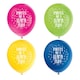 image 1 of Pack of 8 Llama Birthday 12" Latex Balloons