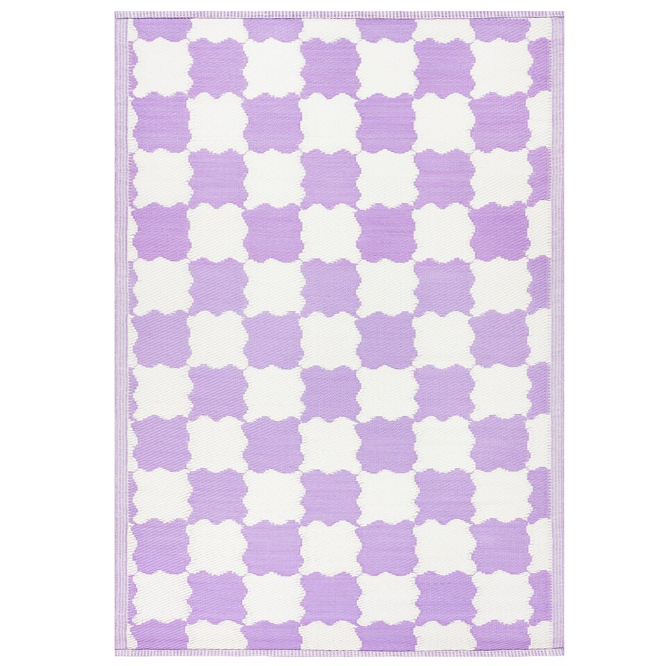 image 1 of Furn Check Outdoor/Indoor 100% Recycled Woven Rug