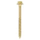 image 1 of Timco - Solo Coach Screws - Hex Flange - Yellow (Size 6.0 x 80 - 10 Pieces)