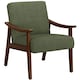 image 1 of Yaheetech Mid-Century Modern Corduroy Fabric Armchair