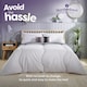 image 2 of Coverless Comfort 4.5 Tog Duvet, Single | Grey
