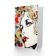 image 2 of Pop Portrait Colourful Woman Face Wife Birthday Card