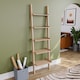 image 7 of Vida Designs York 5 Tier Ladder Bookcase Display Storage, Pine
