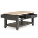 image 4 of Classic Rustic Dark Grey Coffee Table | Grey | Grey