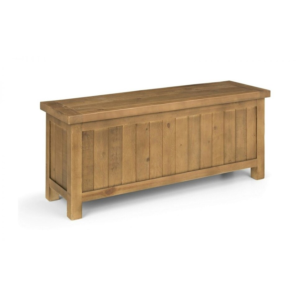 image 1 of Reclaimed Pine Storage Bench
