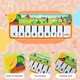 image 2 of Little Star Piano Farm Mat Musical Toy with Piano & Animal Sounds