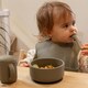 image 5 of Tiny Dining Baby Silicone Weaning Spoon - Silver Sage