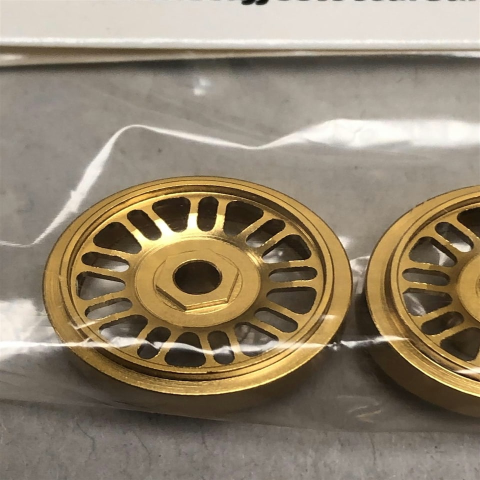 image 1 of Staffs Aluminium BBS Style Wheels in Gold 16.9x8.5mm STAFFS36
