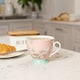 image 2 of KitchenCraft China Peach Birds Footed Mug | Multi | 1