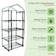 image 2 of 4-Tier Mini Growhouse Garden Greenhouse