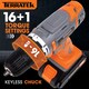 image 5 of Terratek 18V Cordless Power Drill and Screwdriver Set & Drill Bit with Battery | Grey | Grey | 190.00 | 1