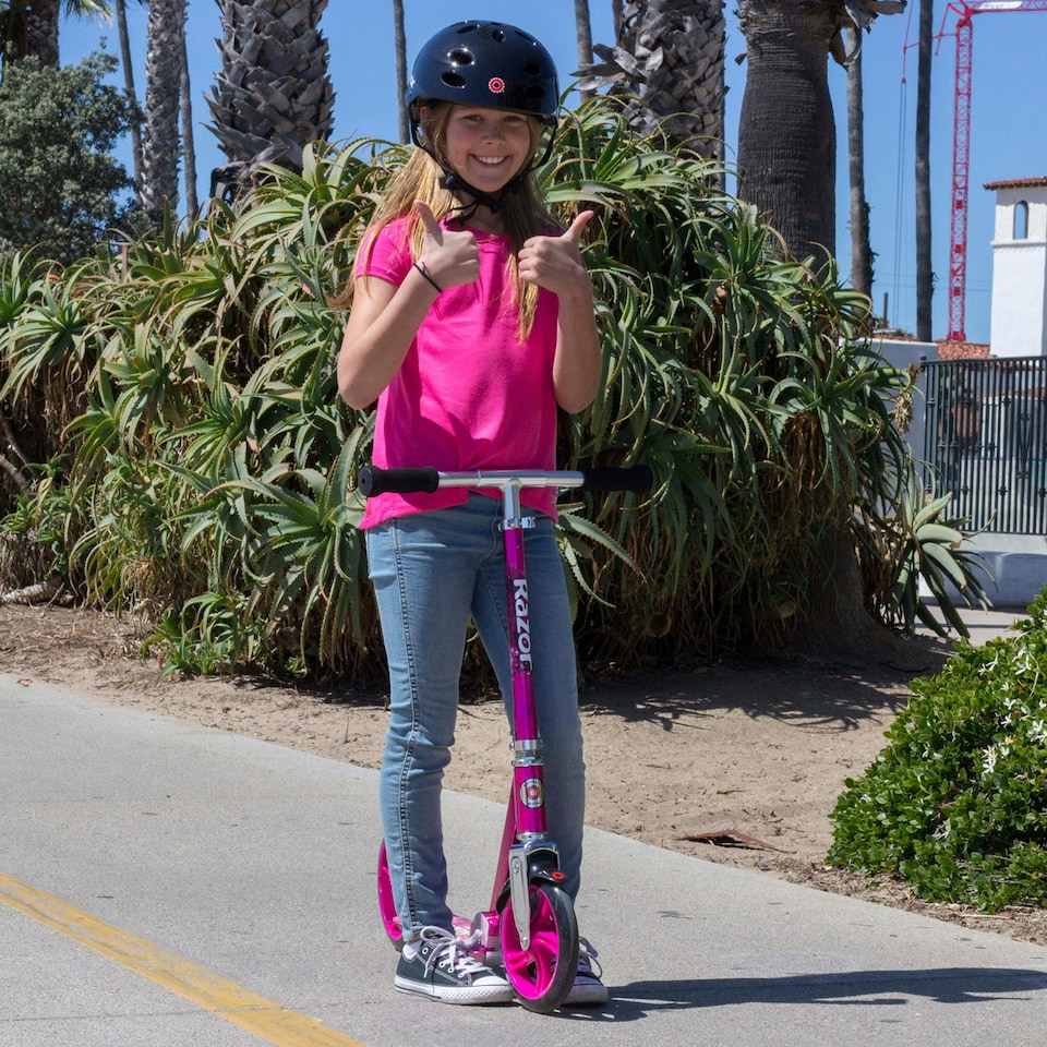 image 1 of Razor A5 LUX Scooter - Pink