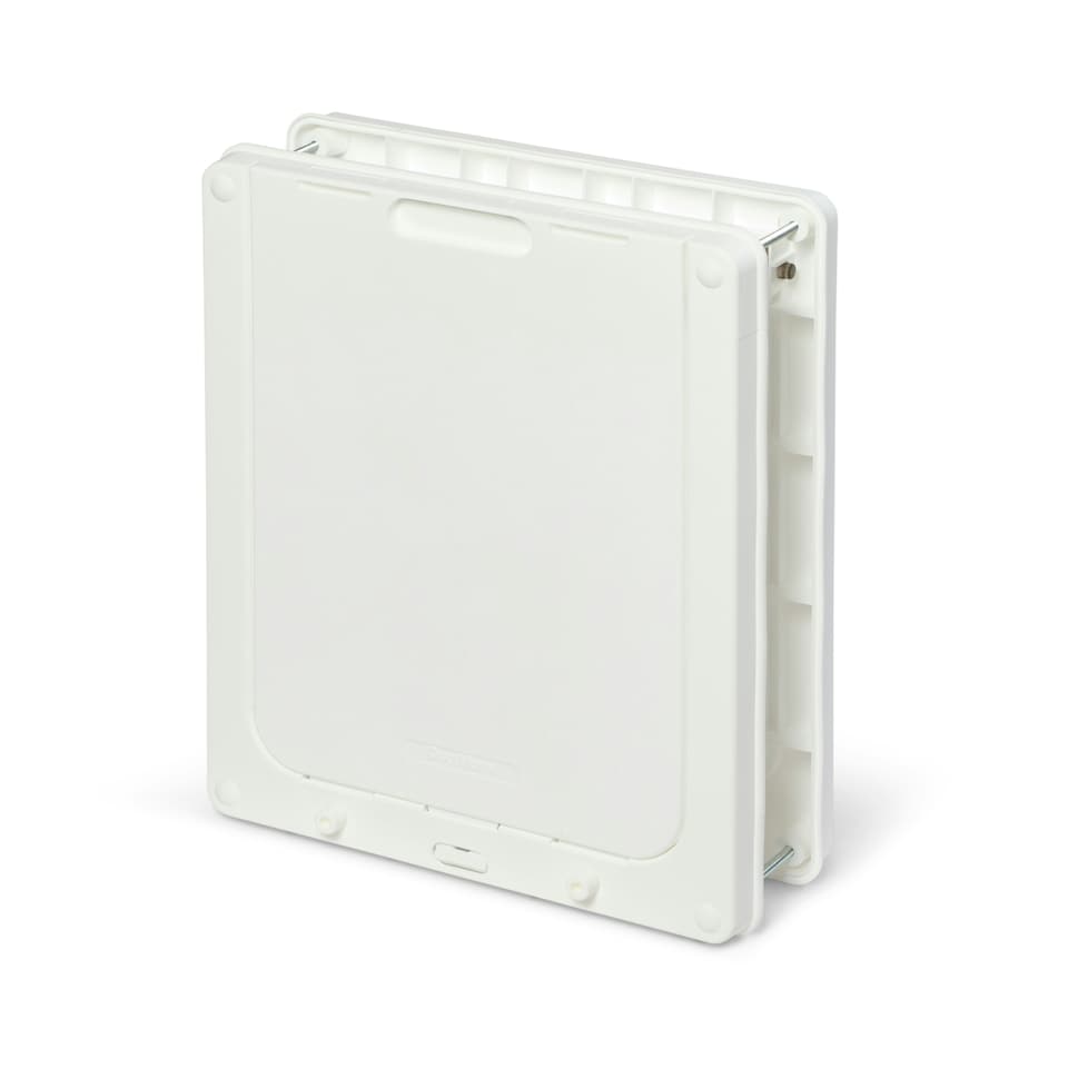 image 1 of Dog Mate Medium Dog Door – White (215W)