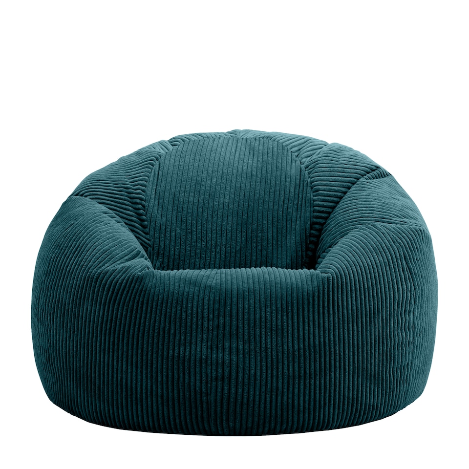 image 1 of Kingston Classic Beanbag Corduroy Teal Set of 2 | Green | Teal | 2