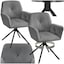Velvet Look Anthracite/Black - Selected