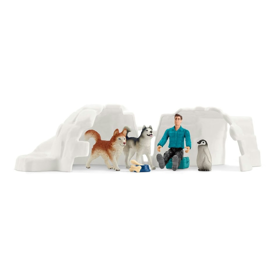 image 1 of SCHLEICH Wild Life Antarctic Expedition Toy Playset