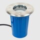 image 2 of ValueLights Berwick Pack of 4 - 3 in 1 Ground/Wall/Spike Outdoor Lights In Black Finish - IP65 Rated with LED Bulb