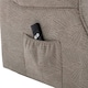 image 5 of Ashfield Electric Fabric Single Motor Rise Recliner Mobility Chair (Mocha)