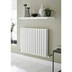 image 2 of 600mm (H) x 1440mm (W) - White Horizontal Radiator (Paris) - SINGLE Panel - (0.6m x 1.44m) - Depth 55mm