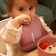 image 5 of Tiny Dining Baby Silicone Weaning Spoon - Dusty Rose