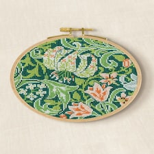 DMC Counted Cross Stitch Kit Golden Lily, Flowers Pattern