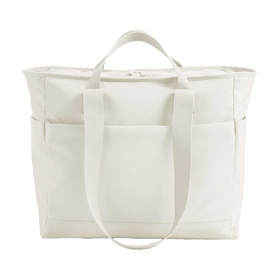 image 1 of Bagbase Simplicity Tote Bag | Brown | Beige | One Size | 1
