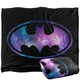 image 1 of Batman Galaxy Logo Blanket - Multicoloured - One Size Multi