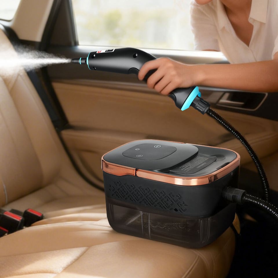 image 1 of Spector Steam Cleaner Portable Multipurpose Steamer with Tools 6 Level 1600ml