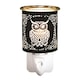 image 1 of Aroma Electric Plug In Wax Melter 13cm Black - Owl | Black | 1