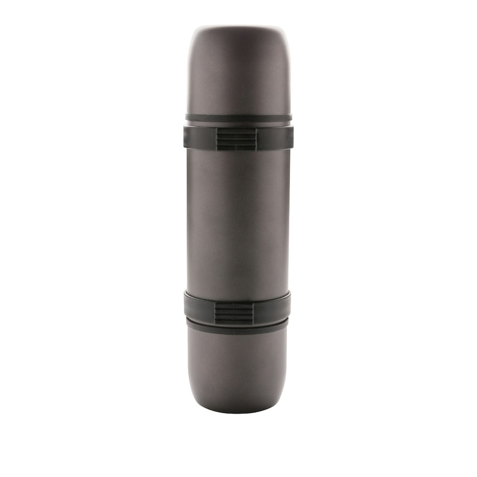 image 1 of Swiss Peak Vacuum Insulated 700ml Flask - Grey - One Size