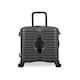 image 2 of IT Luggage Jumbo Charcoal Cabin Suitcase with TSA Lock Grey | Cabin Bag