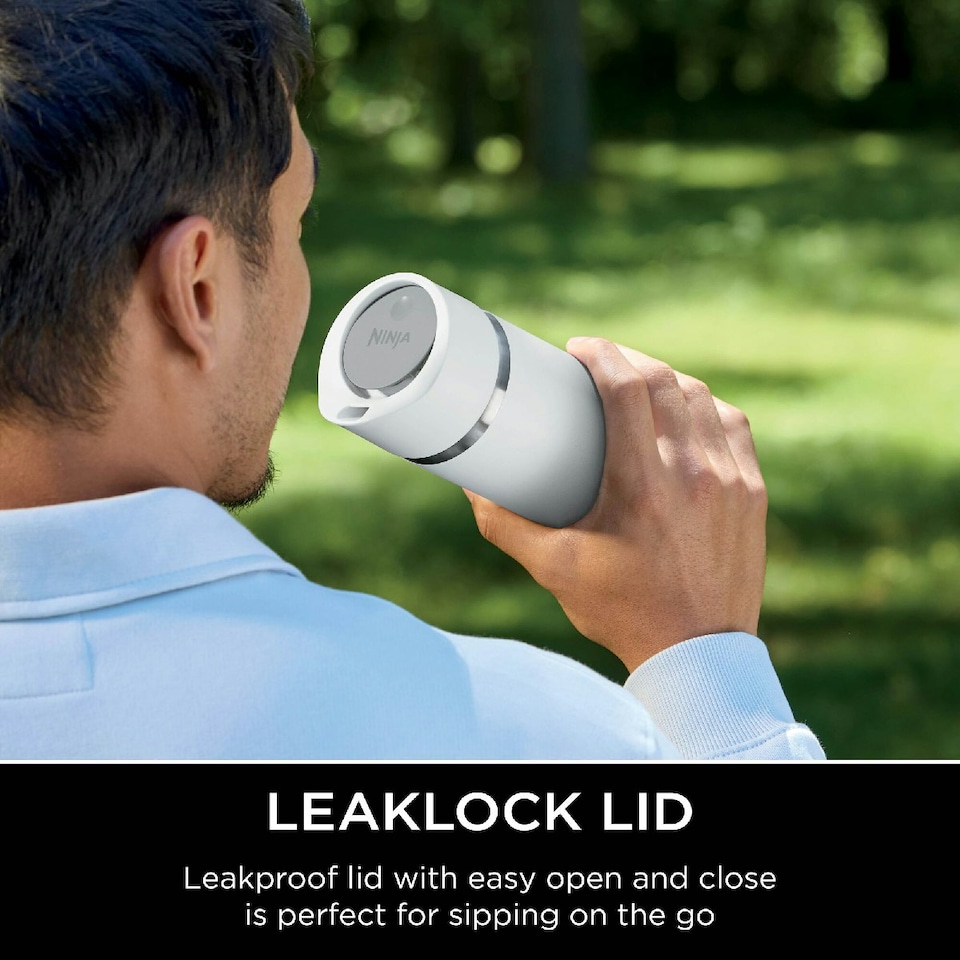 image 1 of Ninja 300 ml Sip Perfect Travel Mug in White DW1203EUUKWH White