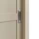 image 3 of Faire 120cm Sliding Combination Wardrobe in Putty with Oak Top Grey