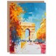 image 1 of Arc De Triomphe Paris Champs Elysées Him Her Birthday Card