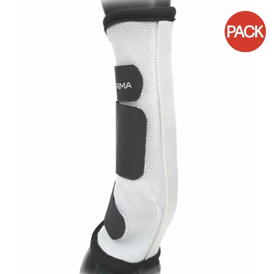 image 1 of ARMA Horse Fly Turnout Socks (Pack of 4) - Black - Pony