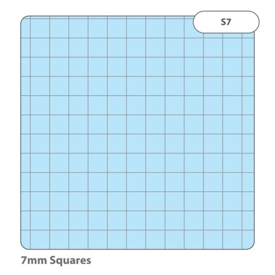 image 1 of Rhino 100 Page 7mm Squared Paper Refill Pad Blue A4 36 Pack