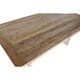 image 3 of Dining Table Home ESPRIT White Natural Recycled Wood Mango wood 200 x 100 x 77 cm 200,5 x 100,5 x 77 cm N/A