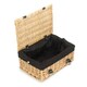 image 8 of 36cm Buff Wicker Empty Picnic Basket White | White | One Size