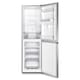 image 2 of HYE 256L Freestanding Frost Free Fridge Freezer with Non-Plumbed Water Dispenser, 55cm, Silver - RF01FF256S18 | Silver | 256 L