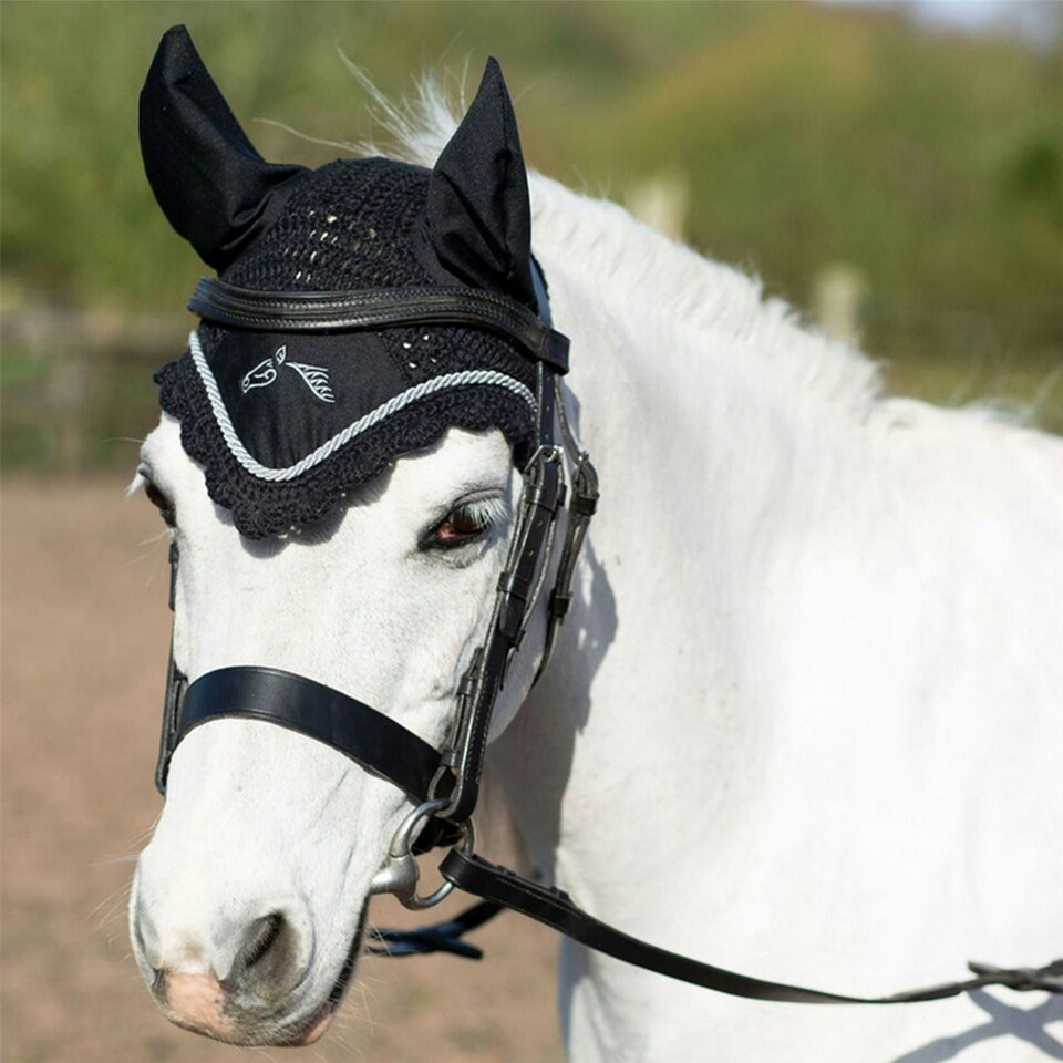 image 1 of Gallop Equestrian Classic Fly Veil Green | Size: Cob
Colour: Green