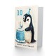 image 2 of 10th Cute Baby Penguin Cake Cartoon Kids Age 10 Year Old Child Birthday Card
