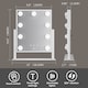 image 5 of Neo Hollywood Vanity Touch Mirror with 9 LED Bulbs Lights Makeup Lighted 360° Rotation 3 Colour Dimmable Lighting Modes